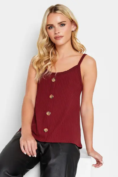Image of PixieGirl Petite Cami Top Red