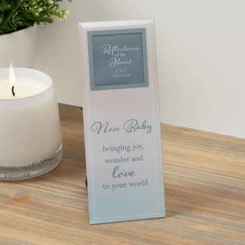 Image of 2" x 2" - Reflections Of The Heart Photo Frame - New Baby