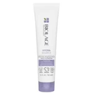 image of Biolage HydraSource Blow Dry Shaping Lotion with Aloe and Hyaluronic Acid For Dry Hair 150ml