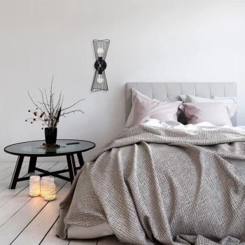 Image of Zeyno - 3295 Black Wall Lamp