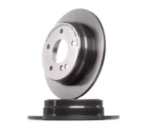 Image of PAIR PAINTED BREMBO BRAKE DISCS 08.4738.21
