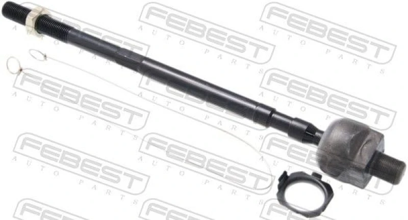 Image of FEBEST 0222-N30 Inner Tie Rod Front Axle Inner Tie Rod (51)