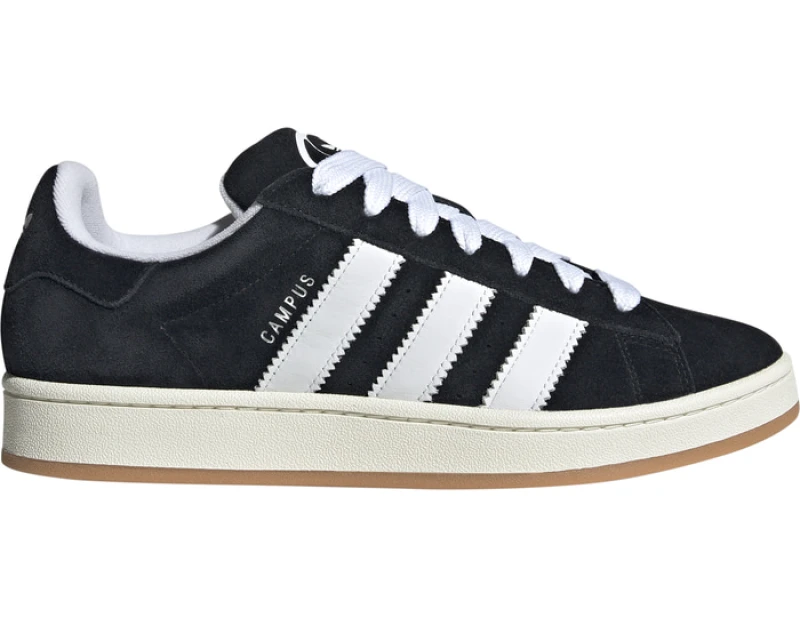Image of Adidas Campus 00s Trainers Black Off White, 10.5