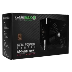 Image of GameMax RPG Rampage 750W Modular Power Supply 80 Plus Bronze