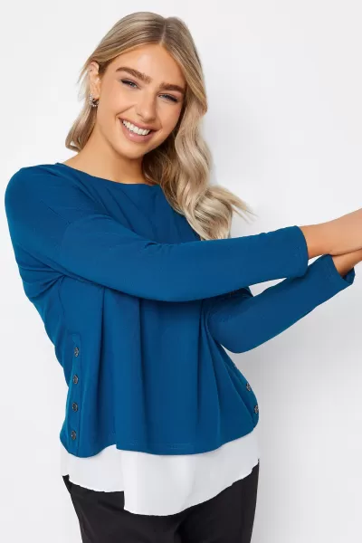 image of M&Co 2-in-1 Jumper Blue