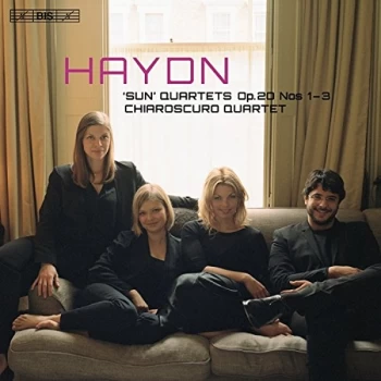 image of Chiaroscuro Quartet: Alina Ibragimova - Haydn: Sun' Quartets Op. 20 Nos 1-3 CD