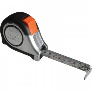 Image of Bahco MTS Reversible Magnetic Tip Tape Measure Imperial & Metric 16ft / 5m 25mm
