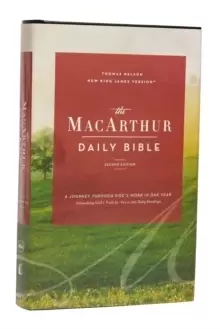 Image of The NKJV, MacArthur Daily Bible, 2nd Edition, Hardcover, Comfort Print : A Journey Through God's Word in One Year