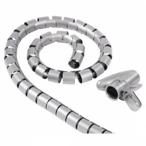 Image of Hama Silver Cable Bundle Tube (2m 25 mm)