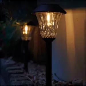 image of Luxform Pack Of 4 St Tropez Solar Postlight