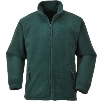 Image of Portwest - F400BGRL - sz L Argyll Heavy Fleece - Bottle Green