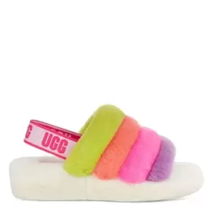 image of Ugg Fluff Yeah Sliders - Pink