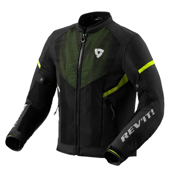Image of REV'IT! Hyperspeed 2 GT Air Jacket Black Neon Yellow Size S
