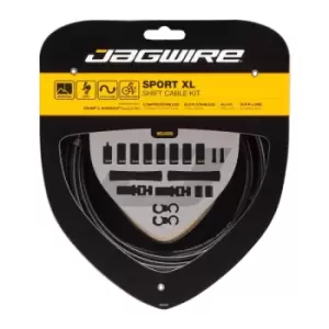 Image of Jagwire Universal Sport XL 1X Shift Kit Black