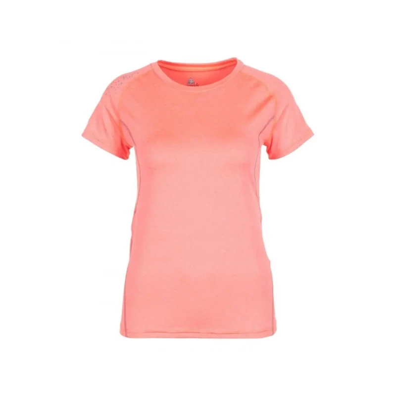 Image of Womens technical T-Shirt Peak Mountain Orange Female XL