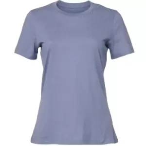 Image of Bella + Canvas Womens/Ladies Relaxed Jersey T-Shirt (L) (Lavender Blue)