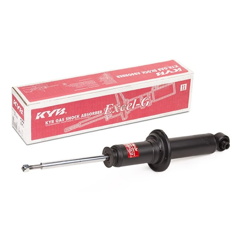 Image of KYB 341205 Shock absorber Rear Axle, Gas Pressure, Twin-Tube, Spring-bearing Damper, Bottom eye Shock Absorber (854)