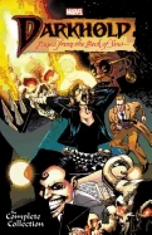 Image of darkhold pages from the book of sins the complete collection