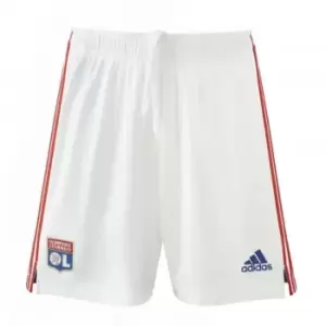 Image of 2021-2022 Olympique Lyon Home Shorts (White)