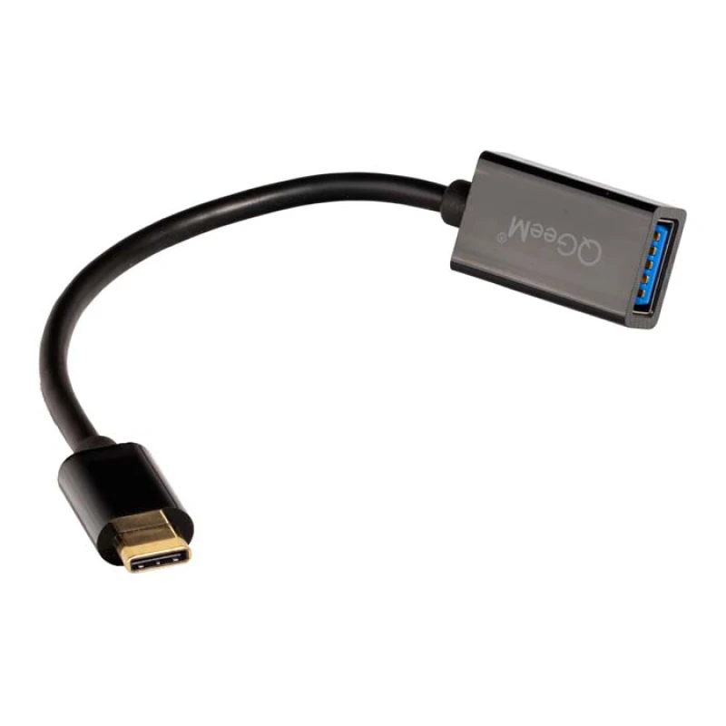 Image of Cablenet CNL 15cm USB-C F-M Bk Adp