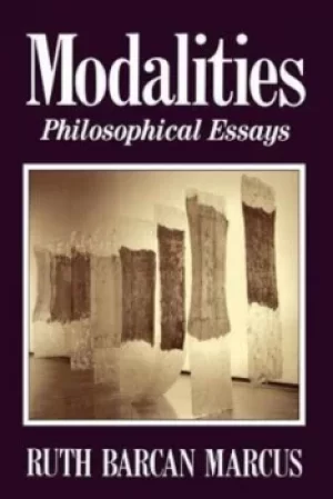 Image of Modalities by Ruth Barcan Marcus