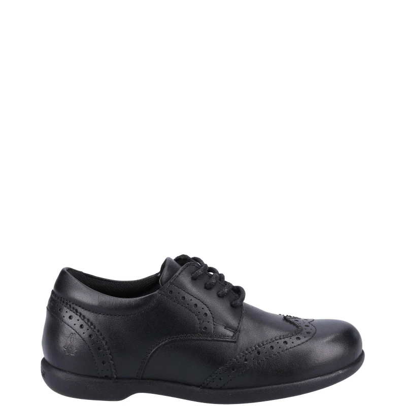 Image of Hush Puppies 'Bridget SNR' Girls BTS Black
