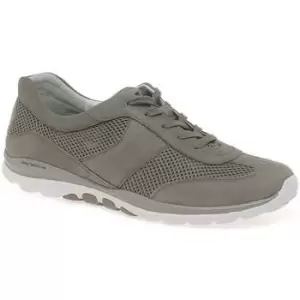 Image of Gabor Helen Womens Sports Trainers womens Shoes (Trainers) in Beige,3.5,4,4.5,5,5.5,9
