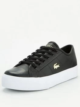 image of Lacoste Ziane Plus Grand 120 Trainers - Black