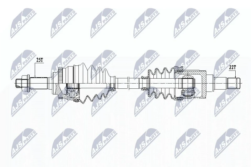Image of NTY Drive shaft NTY NPW-SU-031