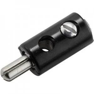 image of Mini jack plug Plug straight Pin diameter 2.6mm Grey