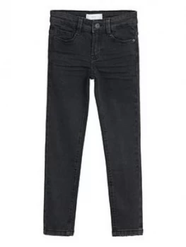 Image of Mango Boys Slim Fit Jeans - Dark Grey