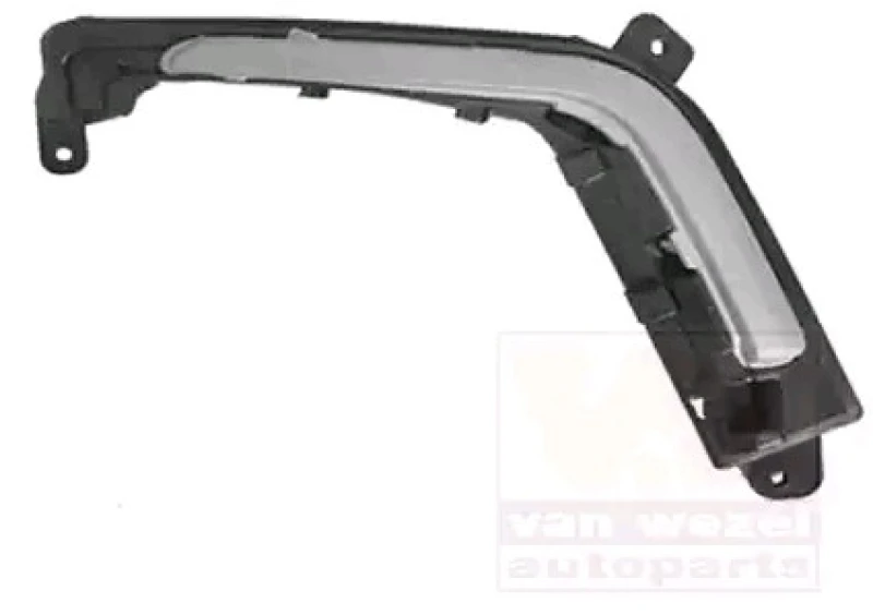 Image of VAN WEZEL 4014596 Bumper Grill Fitting Position: Right Front Ventilation Grille,bumper (244)