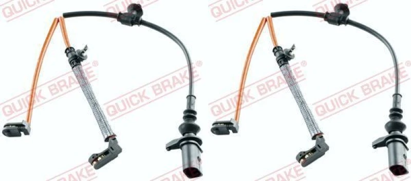 Image of QUICK BRAKE Brake pad wear sensor QUICK BRAKE WS 0489 A