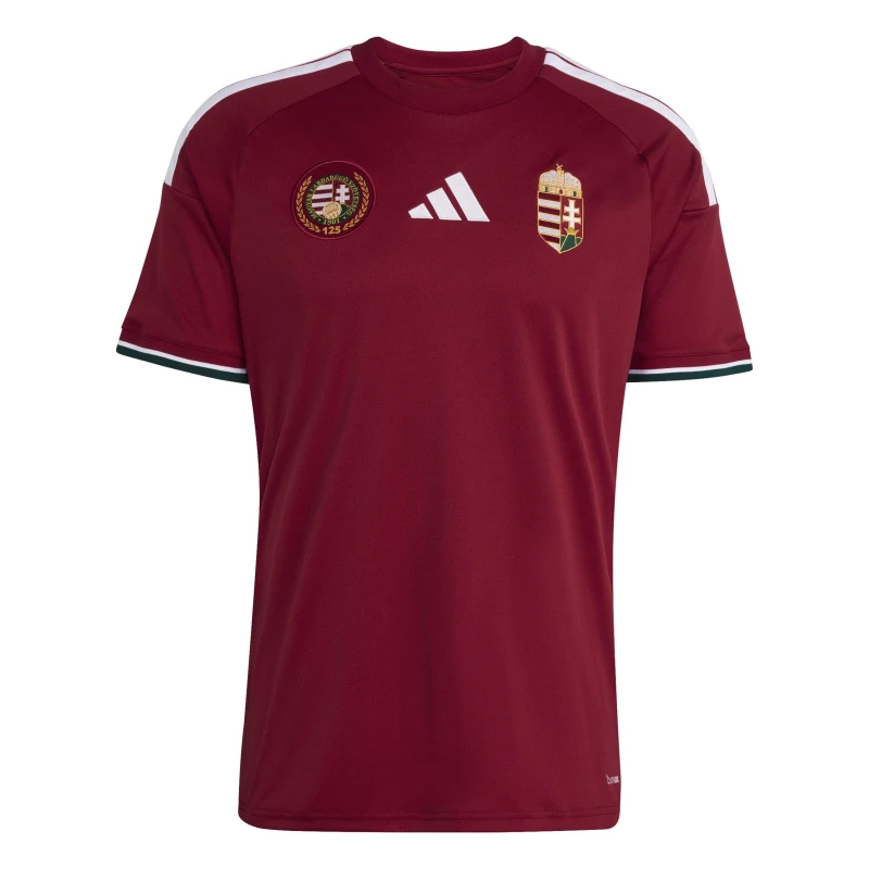 Image of adidas Hungary Home Shirt World Cup 2026 Mens Red/White male L