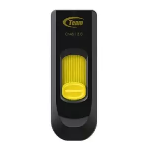 Image of Team C145 USB 3.0 Yellow USB Flash Drive - 128GB