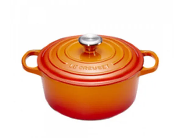 image of LE CREUSET 21177260902430 - 5.3 L - Orange - Ceramic - Gas - Induction