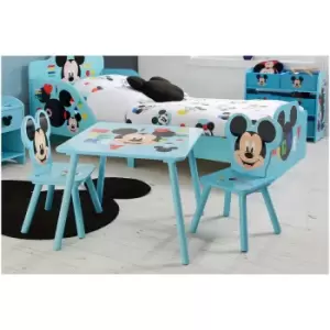Image of Disney Mickey Mouse Table and Chairs, Blue