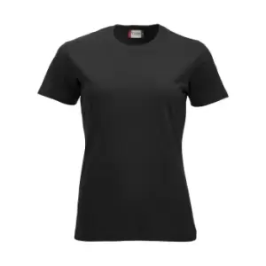 Image of Clique Womens/Ladies New Classic T-Shirt (XL) (Black)