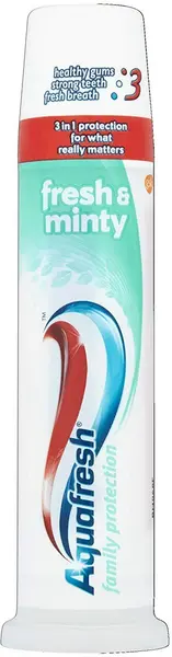 image of Aquafresh Family Protection Fresh & Minty Toothpaste 100ml