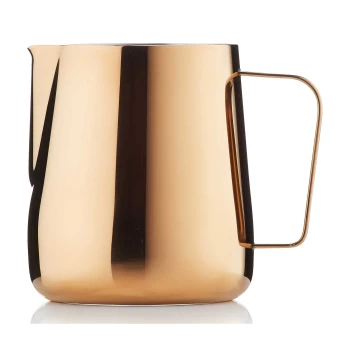 image of Barista & Co Core Milk Pitcher - Rose Brass 420ml