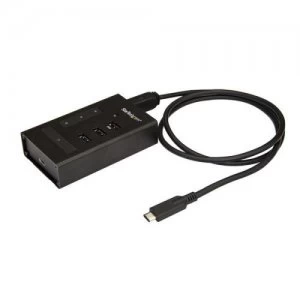 Image of 4 Port USB C Hub C to A and C USB 3.0