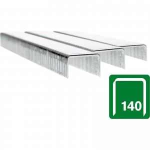 image of Rapid Type 140 Galvanised Staples 10mm Pack of 5000