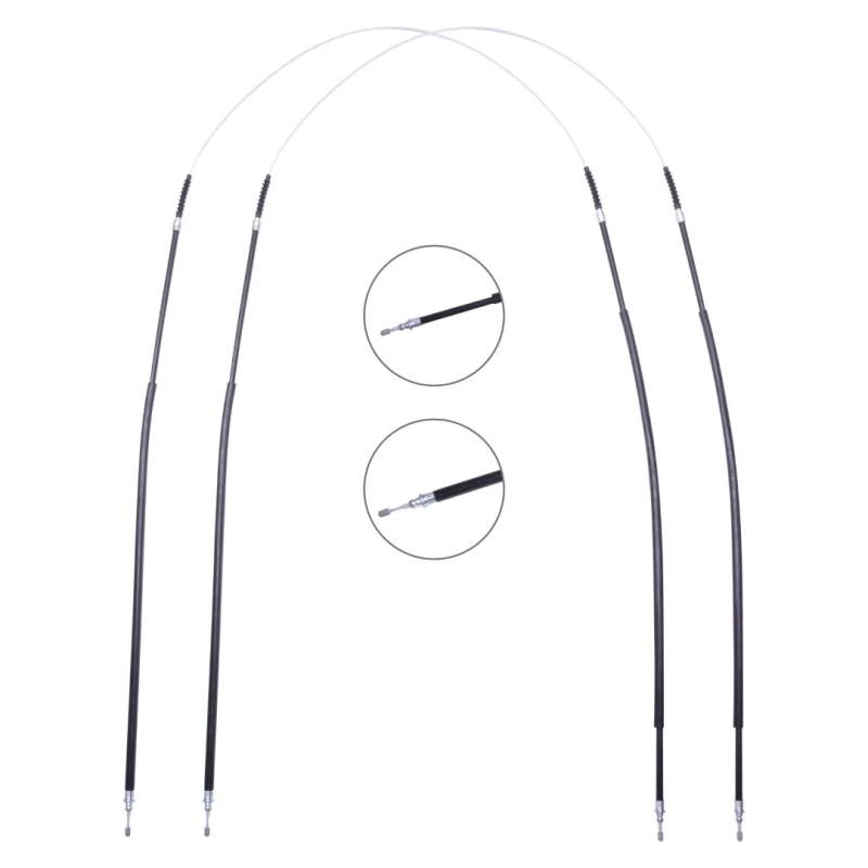 Image of RIDEX 124C1454 Brake Cable Left Rear, 2827/876x2mm Cable,parking brake (124)