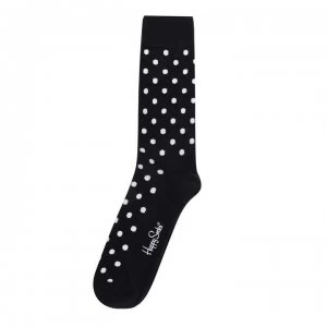 image of Happy Socks Polka Dot Socks - Black/White