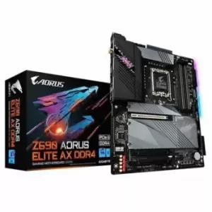 image of Gigabyte Z690 AORUS ELITE AX DDR4 (Socket 1700/Z690/DDR4/S-ATA 600/ATX) Intel Motherboard