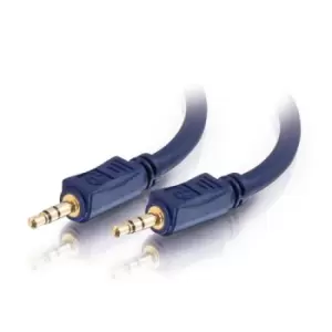 Image of C2G 2m Velocity 3.5mm Stereo M/M audio cable Black
