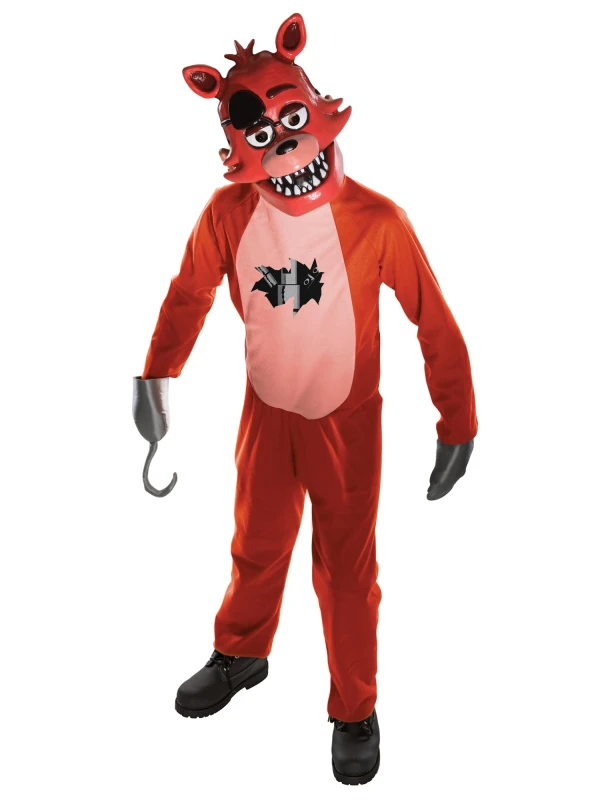 Image of Rubie's Official Five Nights at Freddy's Foxy, Costume Childs - Large, Brown