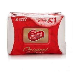 Image of Imperial Leather Original Soap 3 Pack