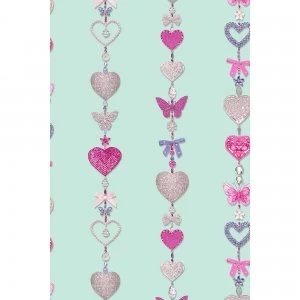 Image of Tiffany Stripe Wallpaper