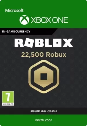 Image of Roblox 22500 Robux Currency Xbox One